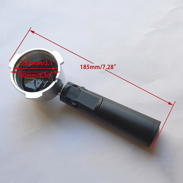 51mm Pohjaton Kahvi Uudelleenkäytettävä Portafilter Homix Pidikkeelle 60mm 15-20bar Espresso Kahvinkeittimelle