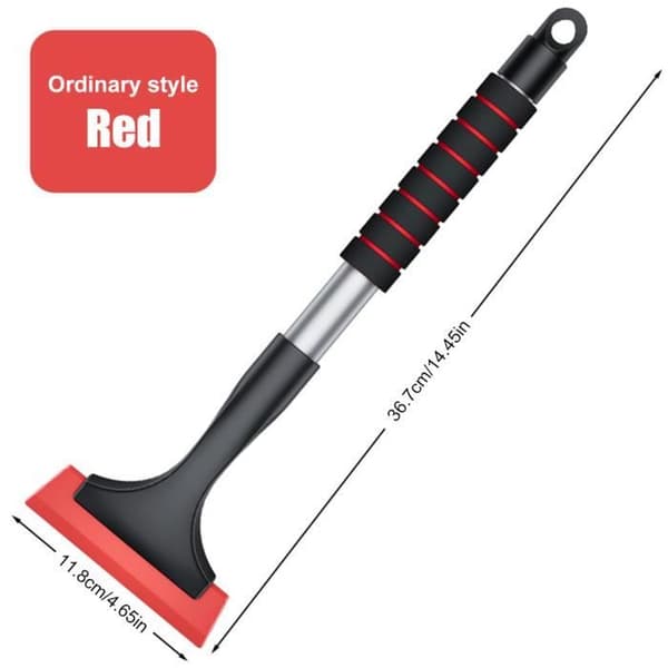 Isskrape - MOMOTOU - Rød - Ergonomisk håndtak - Multifunksjonell - 36,7 cm