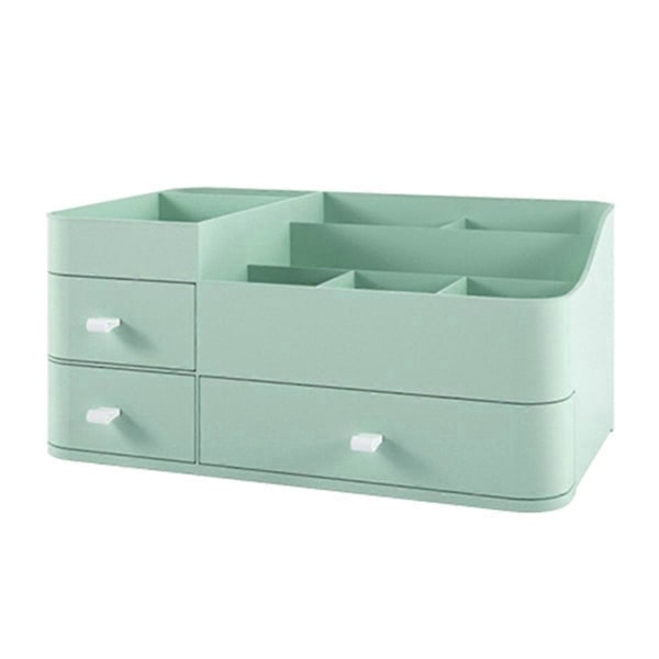 Makeup Organizer med Skuffer, Kapacitet Bordplade Organizer til Toiletbord, Badeværelse og Soveværelse Skrivebord Kosmetik Organizer