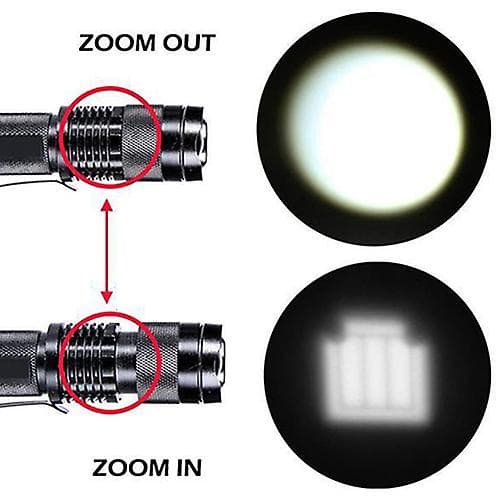 300LM LED-pyöräilyetuvalo taskulamppu 360 asteen kiinnityspidike