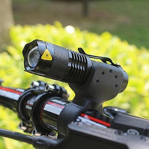 300LM LED-pyöräilyetuvalo taskulamppu 360 asteen kiinnityspidike