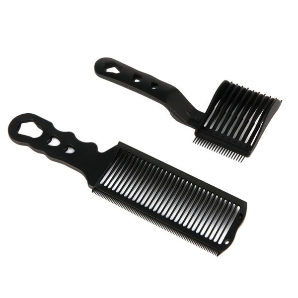 Barber Fade Combs Hårklippskam Buet kam