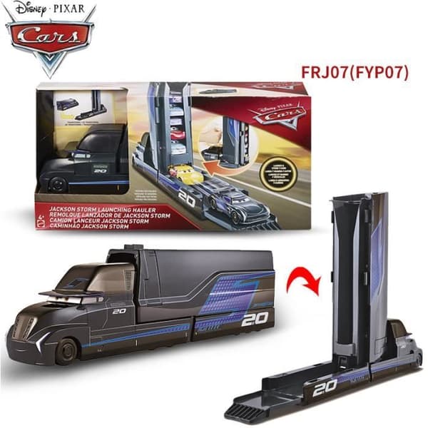 Pixar Cars 3 McQueen Sett - Rød - Plast - Leke for gutter