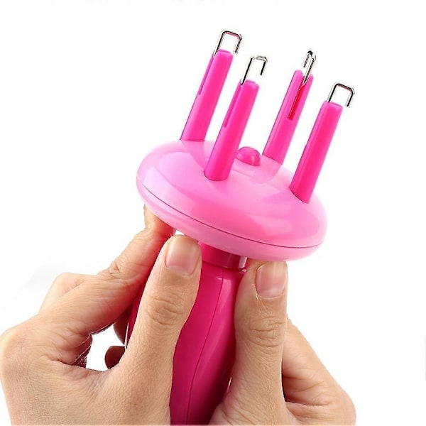 Elektrisk Hårfläta Enhet X Press Twist Fläta Stickad Hårfrisyr DIY Styling Verktyg