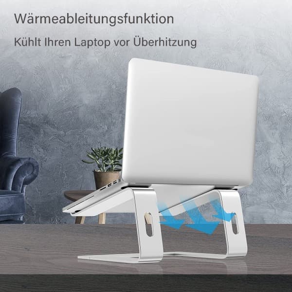 Bærbar stativ, ergonomisk, stativ kompatibel med bærbar computer (14\"~17\")