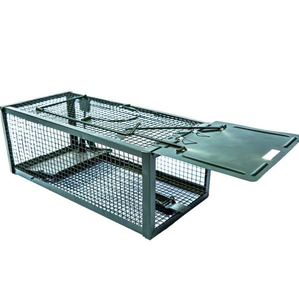 Pièges Rottefælder Dobbeltindgangs Burfælde til Mus, Gnavere, Markmus 27X13X11CM