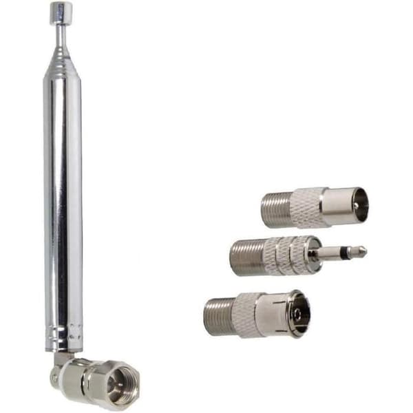 FM-radioantenni - Kaapeli - Teleskooppi - 75 Ohm - Universaali - AM DAB