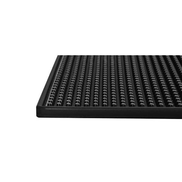 Oppvaskmatte - Oppvaskstativ - 45 x 30cm - Svart