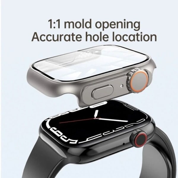 Switch till Ultra Case PC härdat glas titanium 45MM-45MM