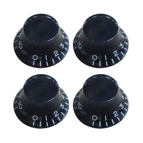 4-pack Elektrisk Gitarr Topphatt-Knappar Hastighet Volym Tonkontrollknappar Elektrisk Gitarr Radiodelar Set