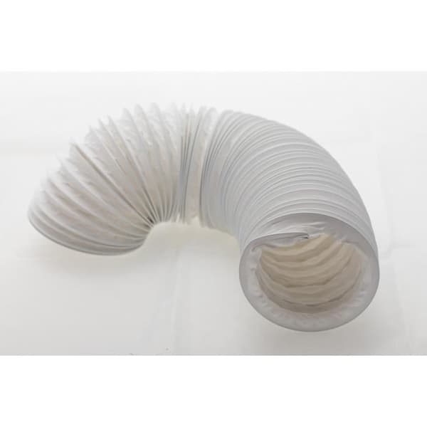 Fleksibel PVC-luftudstødningsslange, diameter: 100/102 mm, længde: 3 m, til aircondition, tørretumblere, emhætter
