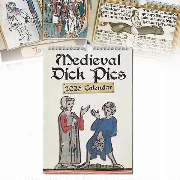 Kalenteri 2025, Strange Medieval Dick seinäkalenteri