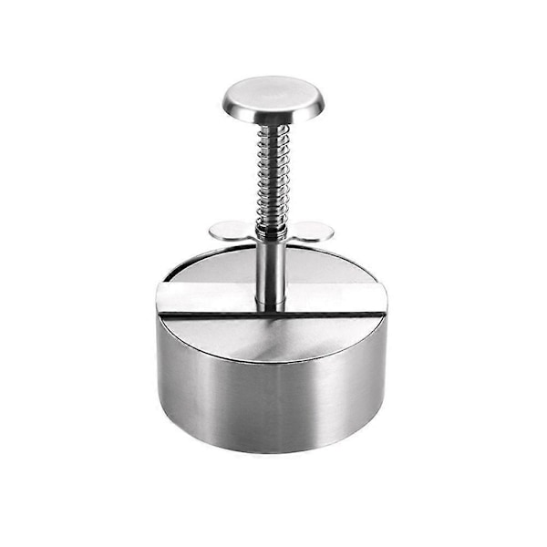 Burgerpress Rostfritt Stål Patty Maker Hamburgerpress för Perfekta Biffar Lättanvänd Burger Biffmaskin för Hemmagjorda Hamburgare L