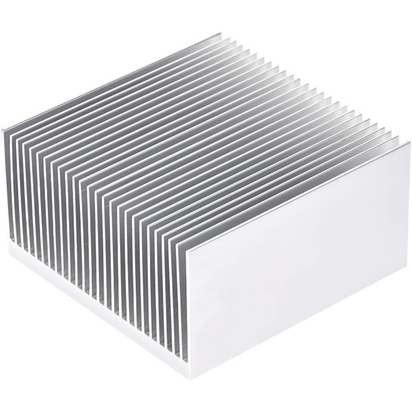 Elektronisk køler køleplade til LED og strøm sølv 69 x 69 x 36 mm