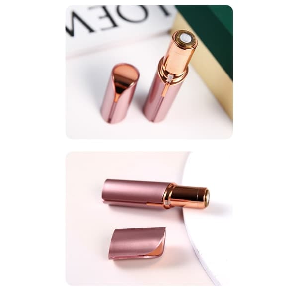 Flawless Finishing Touch Genopladelig Ansigtshårfjerner, Rosenguld