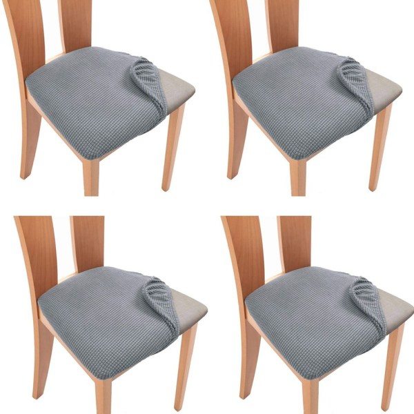 2 st stolskydd light grey 4PCS