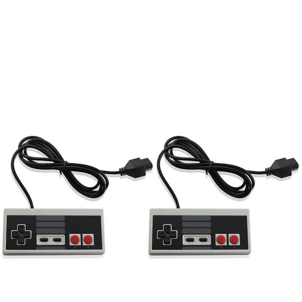 För Nes-004 Original Nintendo Nes Vintage Console Wired Gamepd 2-Pack Controller