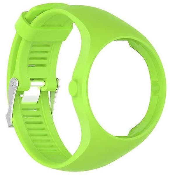Silikoninen urheiluranneke Polar M200 -kelloon Green