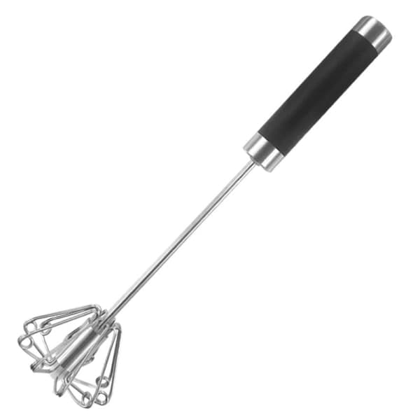 Semi-automatisk mixer Æggepisker Selvroterende rustfrit stål B
