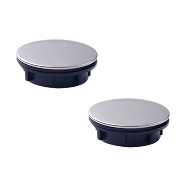 Uppsättning med 2 diskbänkshålsskydd för diskbänk, kranhål, kranhålsskydd (45 mm) S