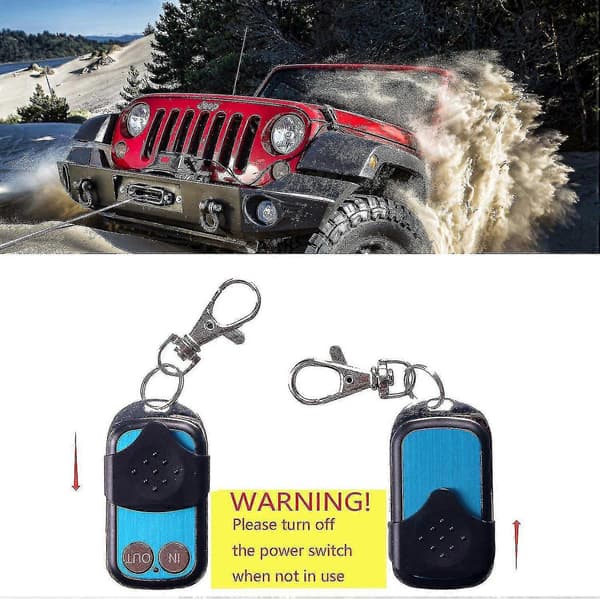 12v 12volt 15m Vinsch Trådlös Fjärrkontroll Set