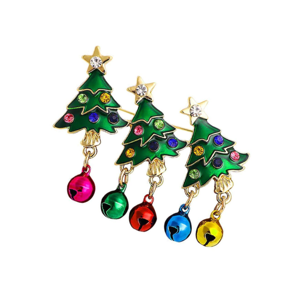 1/2/3/5 Pins Brosche Skjorte Kvinder Tilbehør Julegave Lapel Broom 1Set
