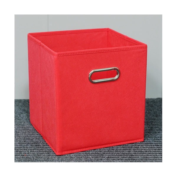 Laatikko Vaatteet Viimeistelylaatikko Säilytyslaatikko Yksinkertainen metallisolki Kahva ilman cover Taitettava säilytyslaatikko