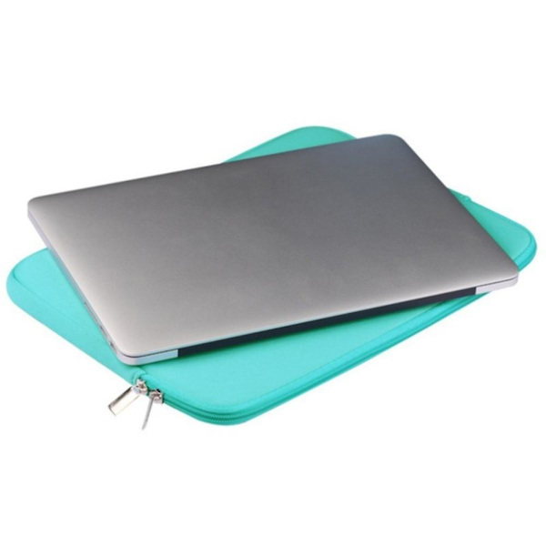 Skyddande fodral för bärbar dator med blixtlås, kompatibel med Macbook Air Pro Retina Notebook kaesi Black 14