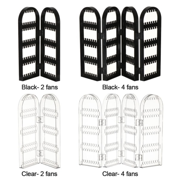 Ørepyntstativ Ørepynt Nibbar Displaystativ black 2 fans