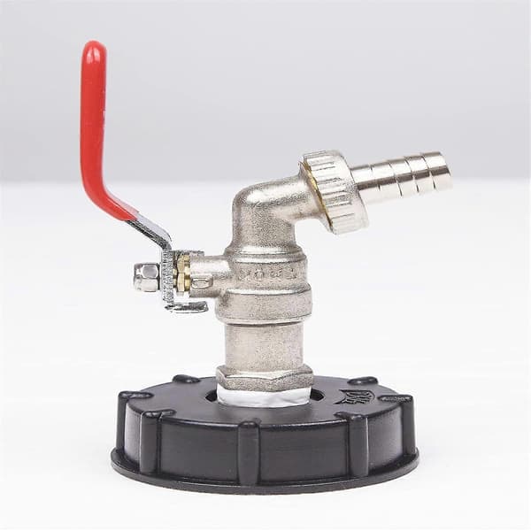 IBC-bollventil, IBC-adapter, IBC-tapp, IBC-vattenkran, IBC-tankpresent