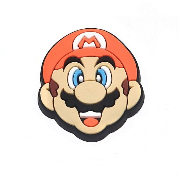 27 st Super Mario Bros skodonhängen, Croc Clog-sko dekorationer för barn och vuxna