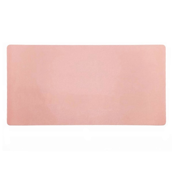 Stort Musmatta, Halksäker, Tjock PVC, Vattentät, Bärbar, Vikbar, Enfärgad, Datorspel, Datortillbehör Silver-Pink L