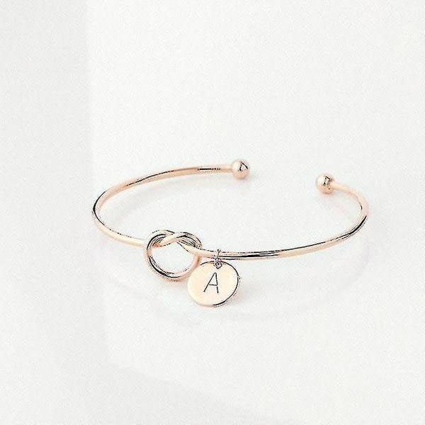 Fash Smykker Legering Brev Charm Armbånd Til Kvinner Bruder Binde Zdq