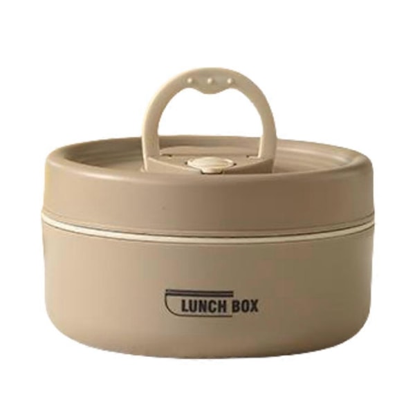 440/600ml Termisk Isolert Matboks Mat Suppe Beholder Student Voksen Bærbar brown 440ml Foam insulated models
