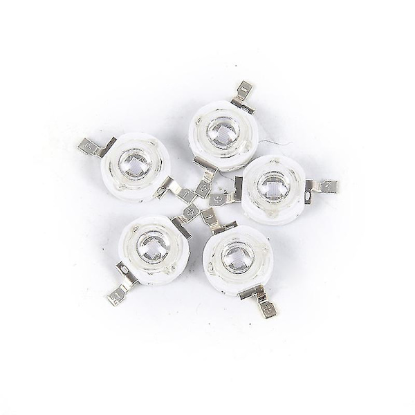 10 stk. 3W LED Lyspærer Lampe UV Lyschips 395nm LED Ultraviolette Lys