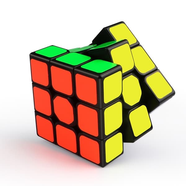 Rubiks Kub 3x3 Professionell Warrior Speed Puzzle Pedagogisk Leksak