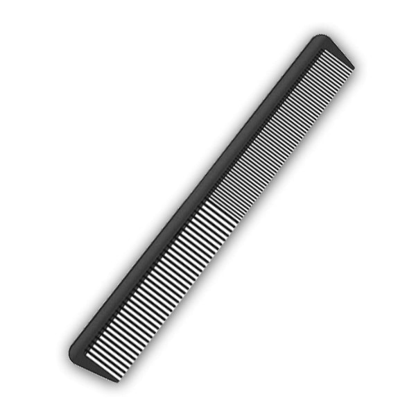 Carbon Comb, Compact Carbon Comb, Grove Fine 2 Tenner, Salon Barber Hårpleieverktøy for menn og kvinner med forskjellige hårtyper