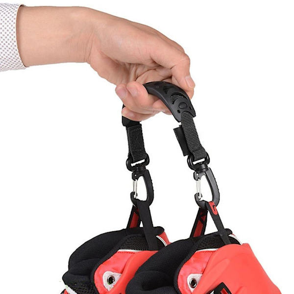 2 st skistövlar bärrem svart skor utomhus för snowboard sling rullskridskor