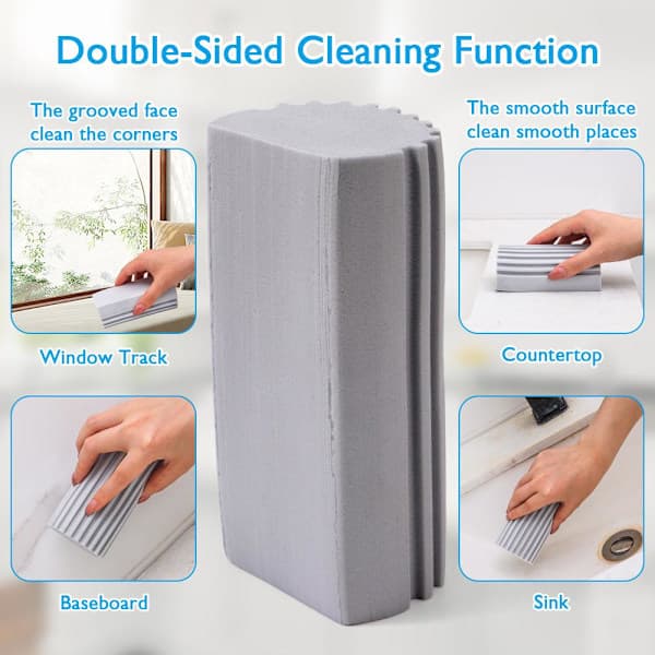 Taikapölypuhdistussienet Märkäpuhdistuspölysieni Gray 2 Pcs-2 Pcs