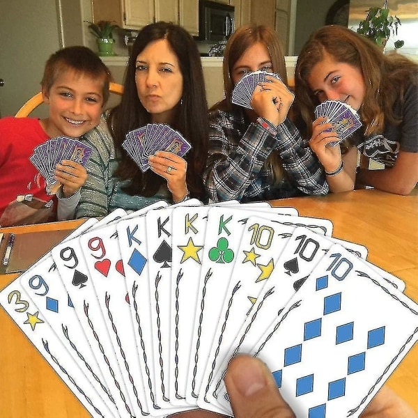 Five Crowns Card Game Family Card Game - Roliga spel för familjens spelkväll med barn (hy) (FMY)