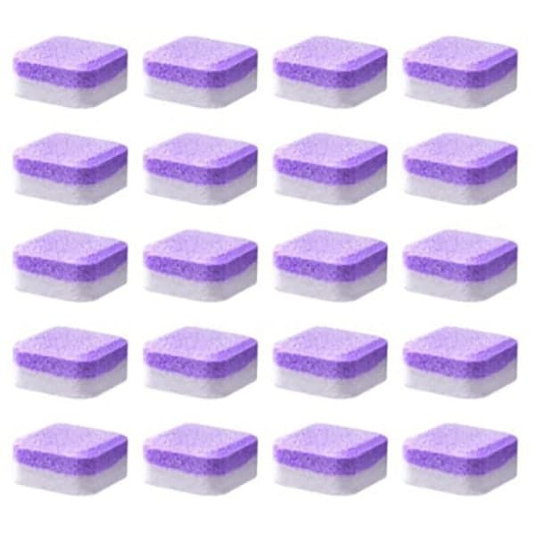 Pyykinpesukoneen puhdistustabletit Purple 16PCS-16PCS