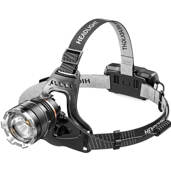 L pandelampe - Genopladelig LED - 50.000 Lumen - 6 Tilstande - Bevægelsessensor