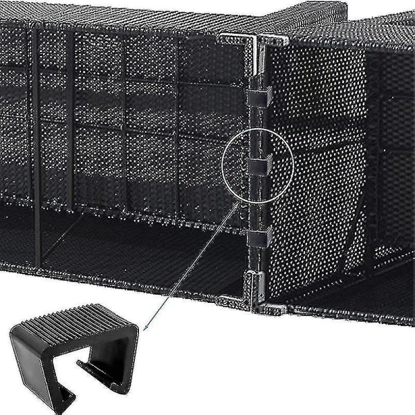 Møbelklips Functal Flet Sofa Connector Fasteners Holdbar Udendørs (8 stk.)