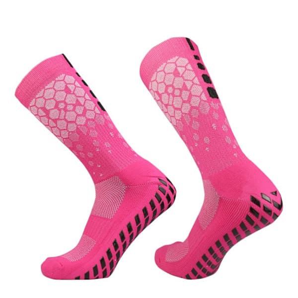 Fodboldstrømper Sportsstrømper ROSENRØD Rosenrød Rose red