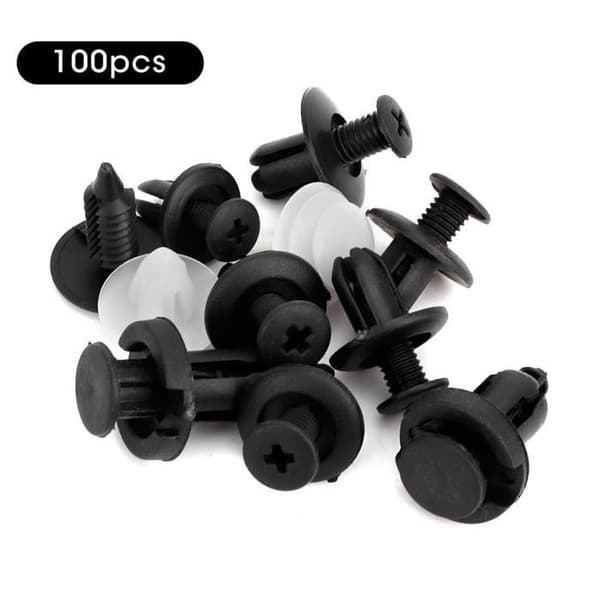 Kit Universal Retainer - 100st - Plast - Biltillbehör - Klämfästen