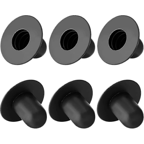 TT 6-pack Poolpluggar Poolfilterpumpshålspluggar för Intex Coleman Bestway Poolbyte & Tillbehör