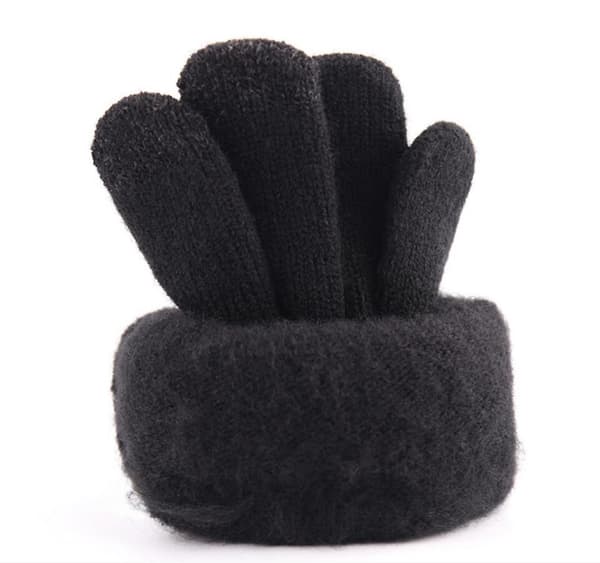 iWinterin kosketusnäyttösormikkaat One-size Black