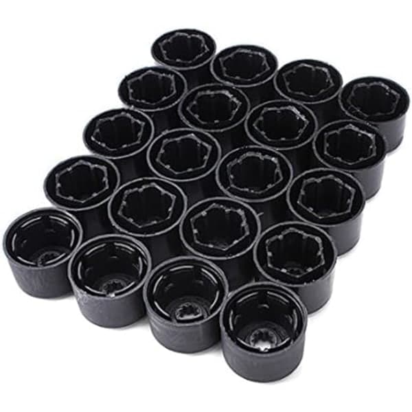 20 hjulmutterdeksel 17mm Kompatibel med VW Golf Mk4 Pass