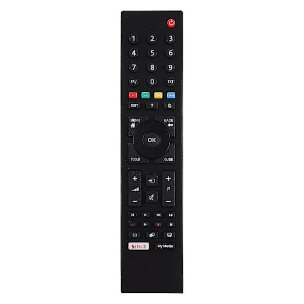 Fjernkontroll for Grundig Ts1187r Smart TV Mediaspiller Tilbehør (AM4)