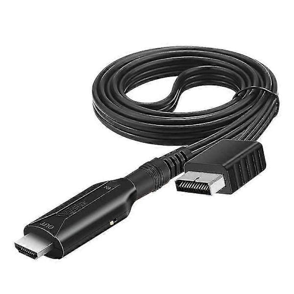 For Playstation 2 PS2 til HDMI-kompatibel adapterkabel HD RCA AV Audio Video